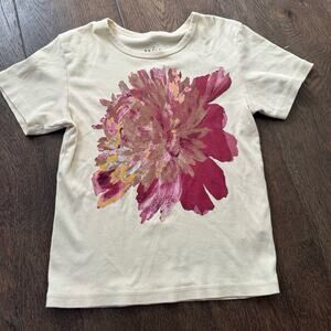 PacSun Cropped Floral T Shirt Top Sz XS